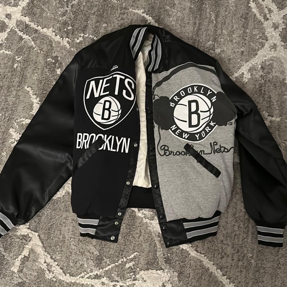 Nets bomber jacket